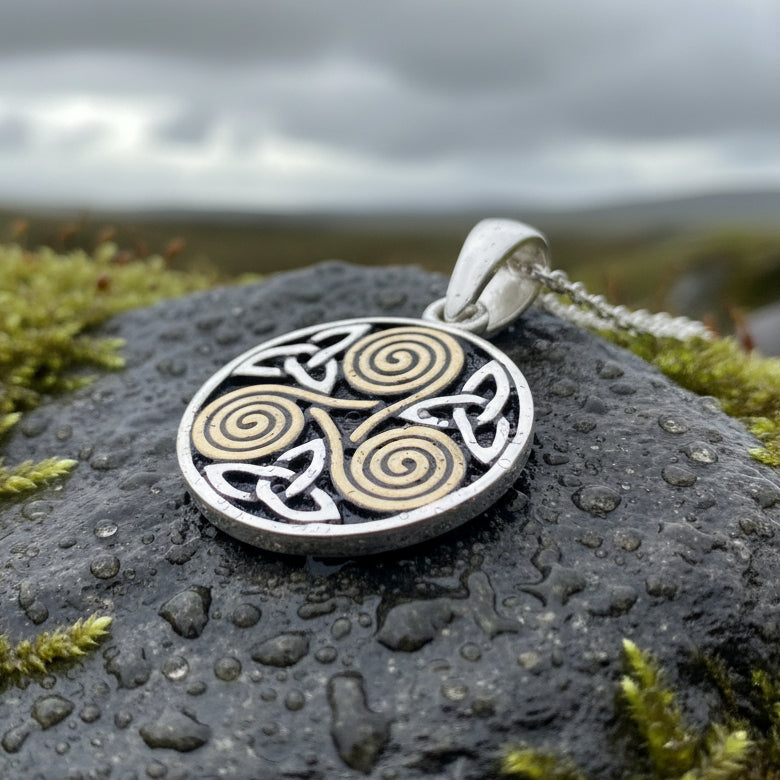 Sorcha Spiral Necklace — view 6