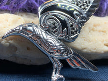 Load image into Gallery viewer, Ashild Raven Celtic Necklace
