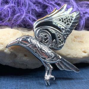 Ashild Raven Celtic Necklace