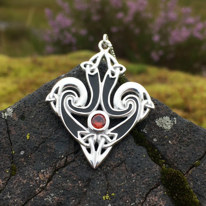 Ove Celtic Trinity Knot Necklace in Sterling Silver