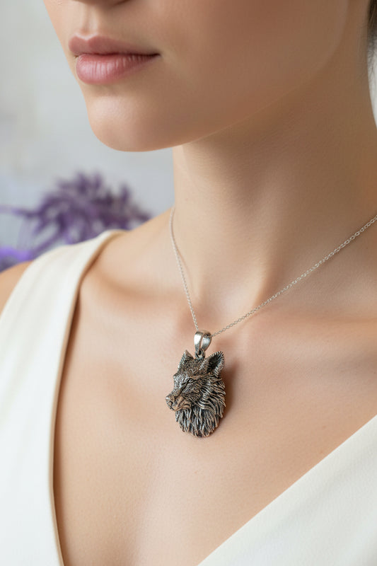 Aesir Wolf Necklace