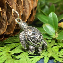 Load image into Gallery viewer, Birte Celtic Turtle Necklace
