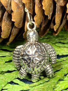 Birte Celtic Turtle Necklace