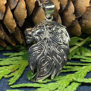 Lael Celtic Lion Necklace