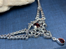 Load image into Gallery viewer, Celtic Queen Necklace, Celtic Necklace, Irish Jewelry, Love Knot Jewelry, Wiccan Jewelry, Mom Gift, Anniversary Gift, Scotland Jewelry

