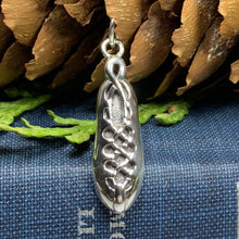 Load image into Gallery viewer, Irish Dance Shoe Silver Necklace
