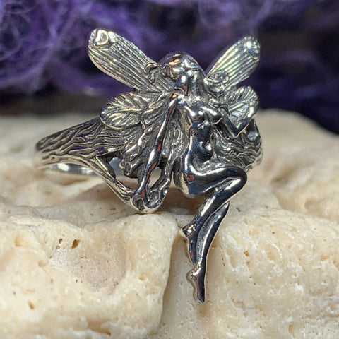 Load image into Gallery viewer, Secret Grove Fairy Ring in Sterling Silver
