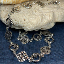 Load image into Gallery viewer, Kira Claddagh Celtic Knot Bracelet
