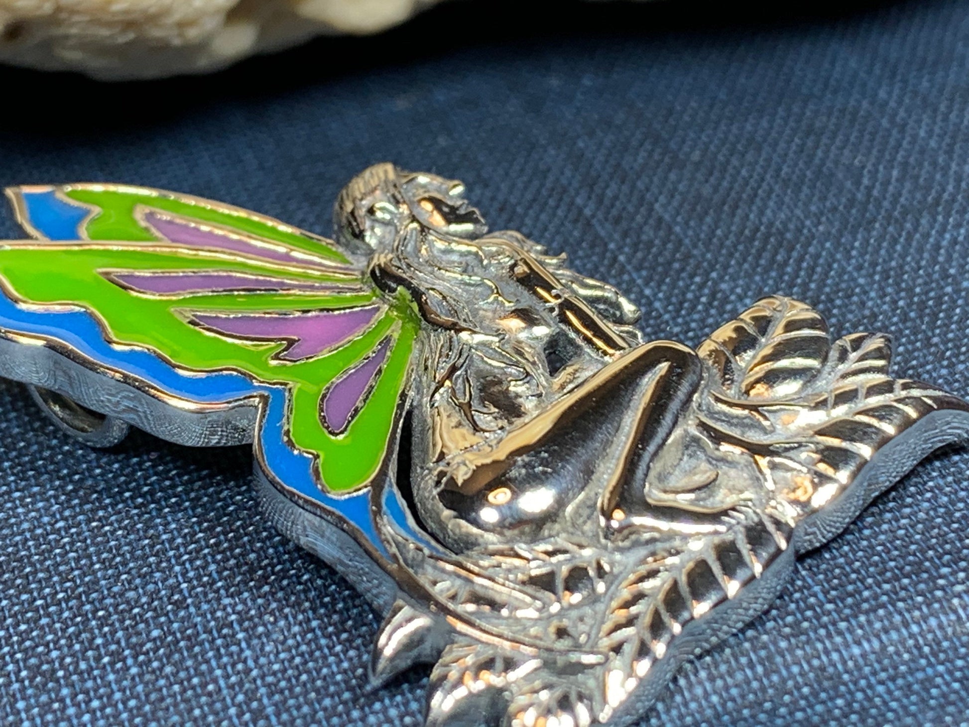 Green Fairy Necklace — view 4