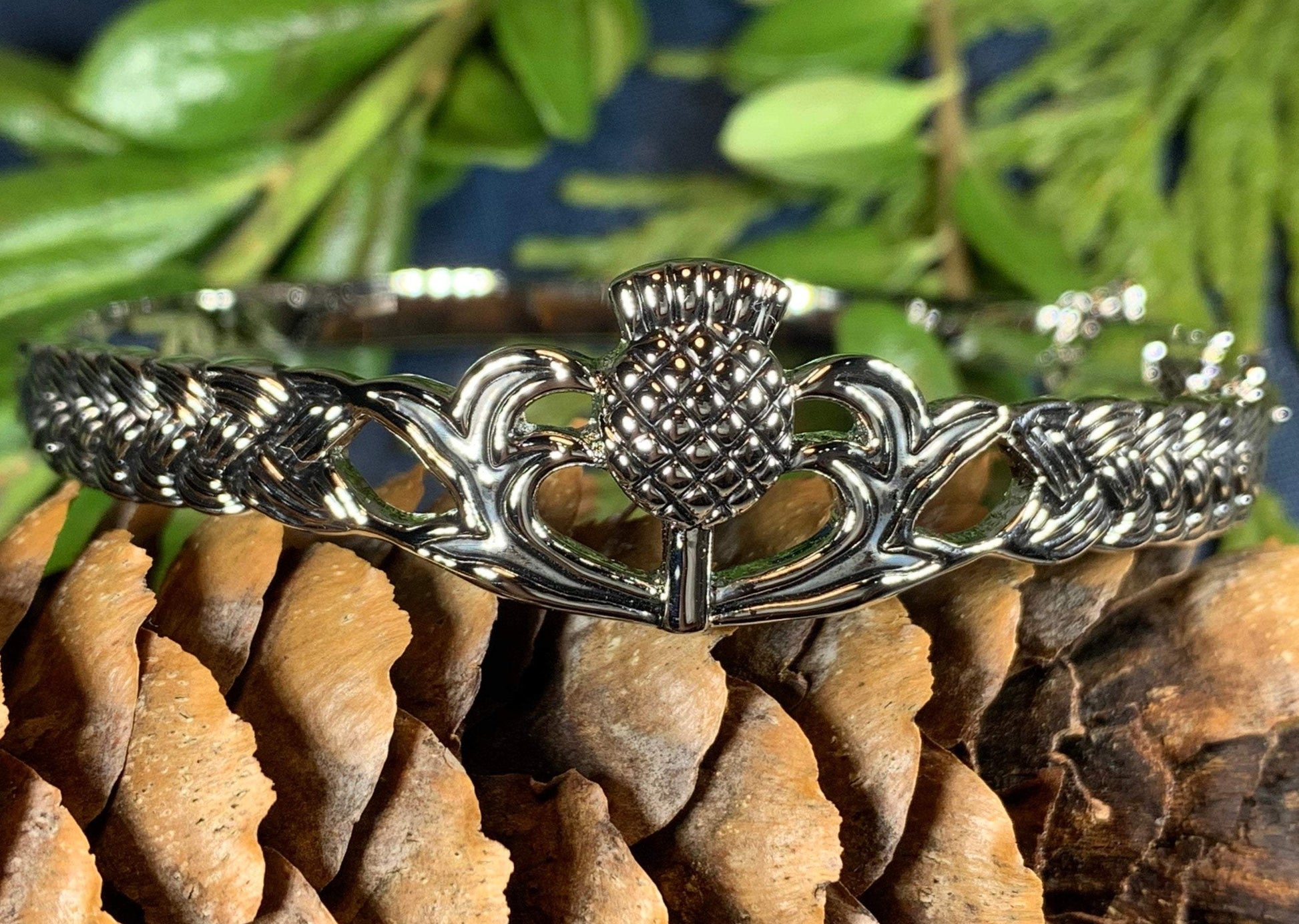 Katrine Thistle Bracelet — view 4