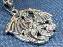 Load image into Gallery viewer, Silverwings Dragon Necklace
