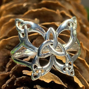 Trinity Knot Butterfly Ring