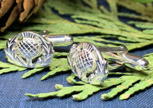 Load image into Gallery viewer, Alba Thistle Cuff Links 07
