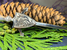 Load image into Gallery viewer, Alban Thistle Sword Kilt Pin 02
