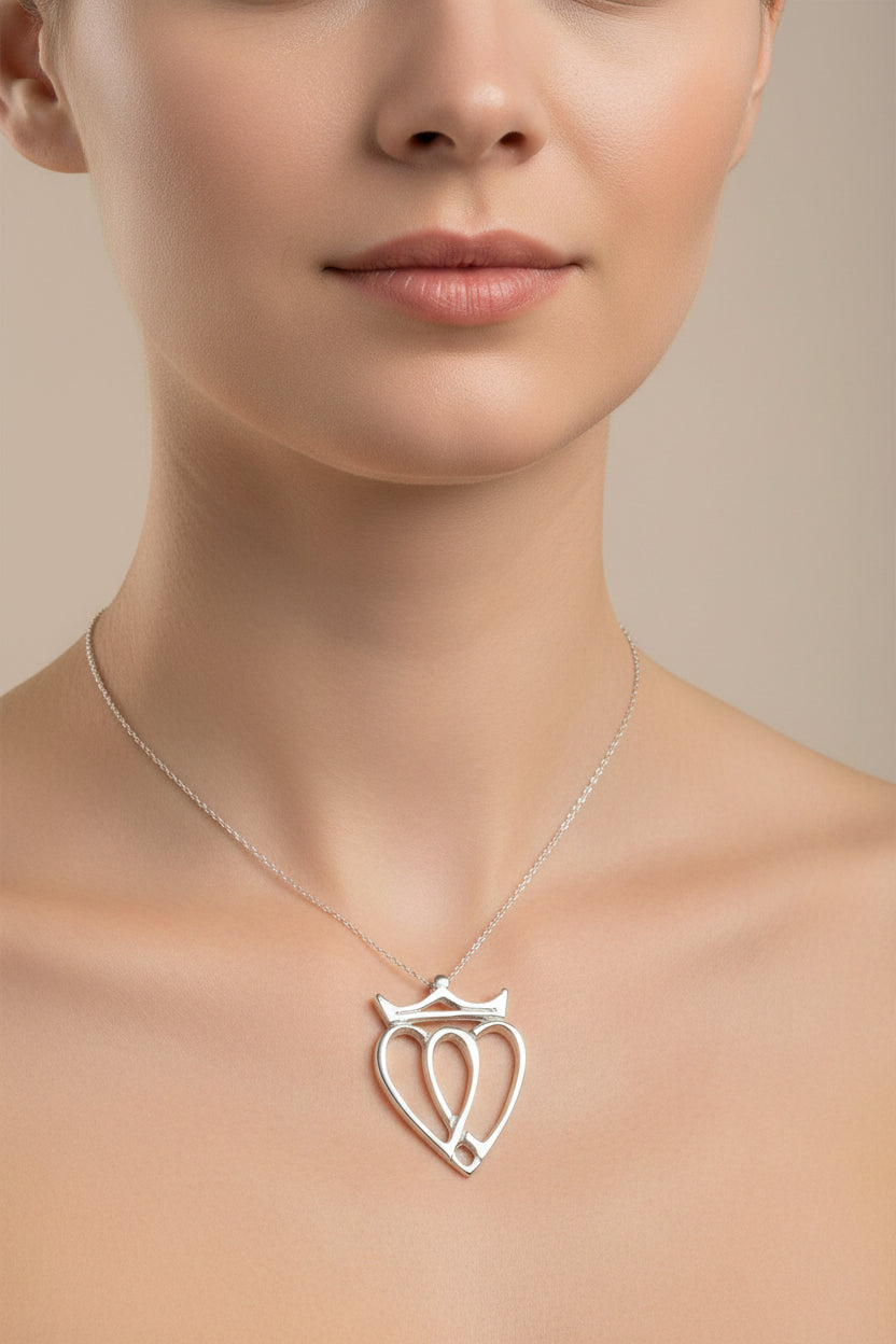Jocasta Luckenbooth Necklace - Handmade in Scotland — view 2