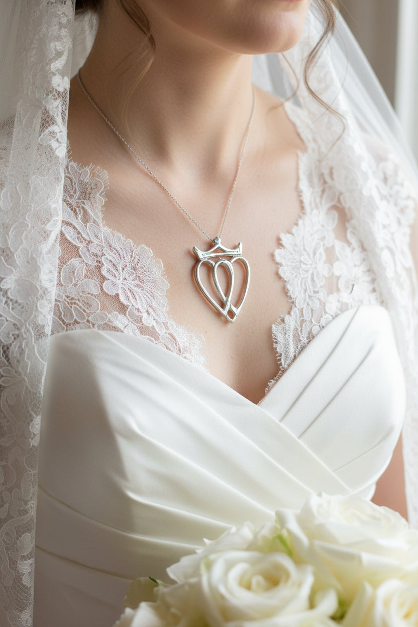 Jocasta Luckenbooth Necklace - Handmade in Scotland — view 6