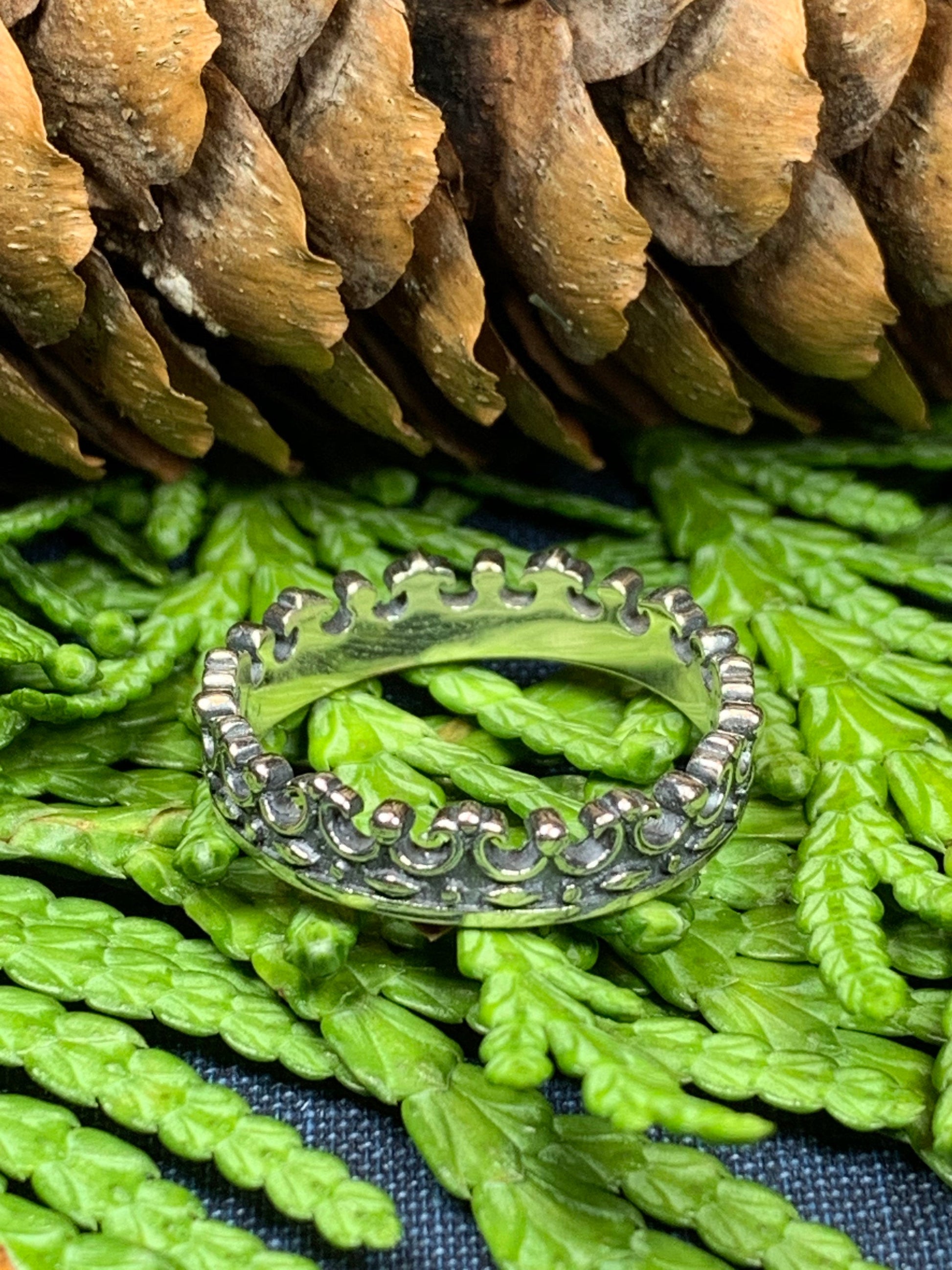 Katherine Crown Ring — view 3