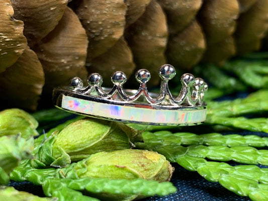 Ethney Opal Crown Ring