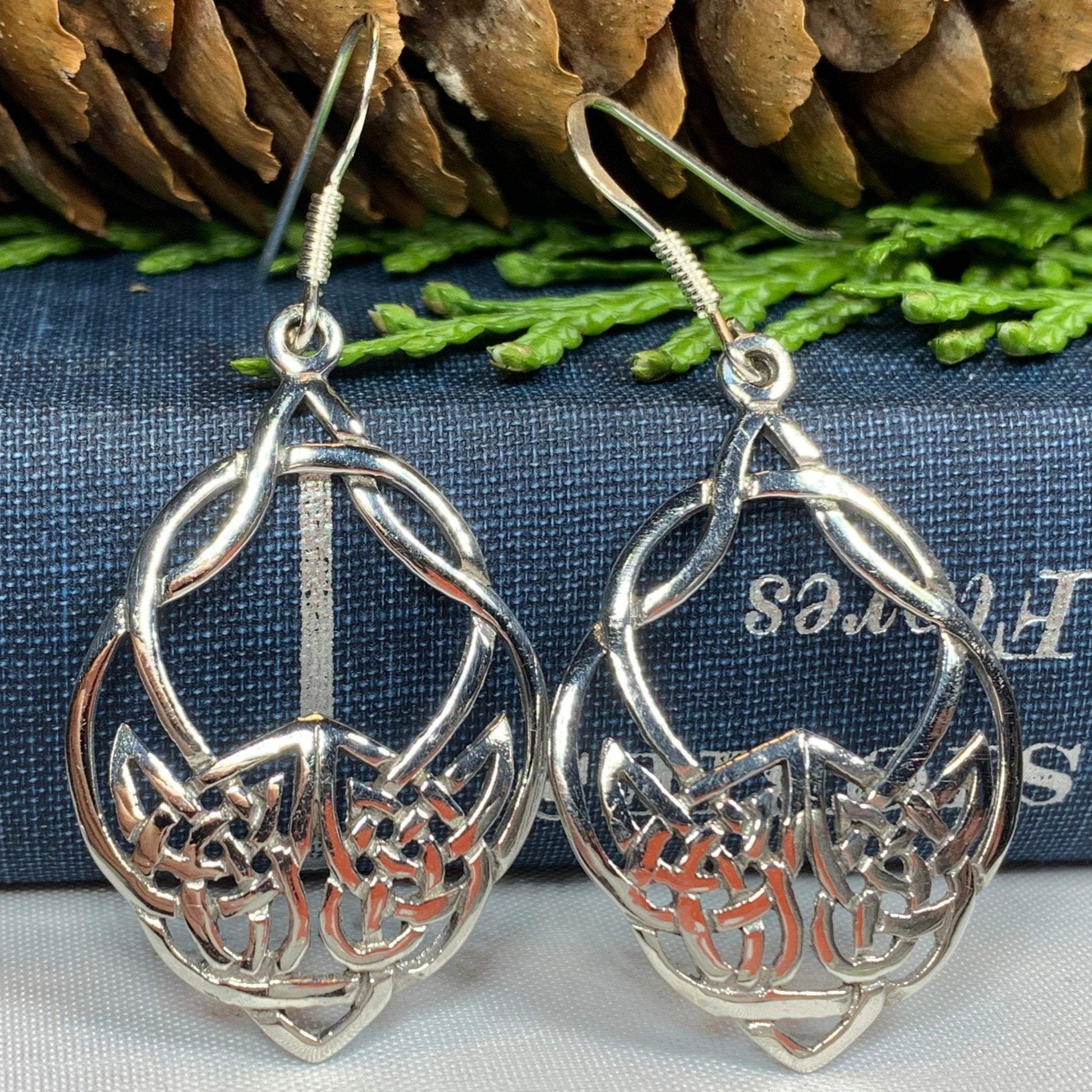 Ashling Celtic Knot Earrings — view 6
