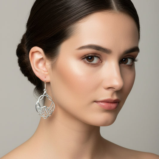 Ashling Celtic Knot Earrings — view 6