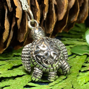 Birte Celtic Turtle Necklace