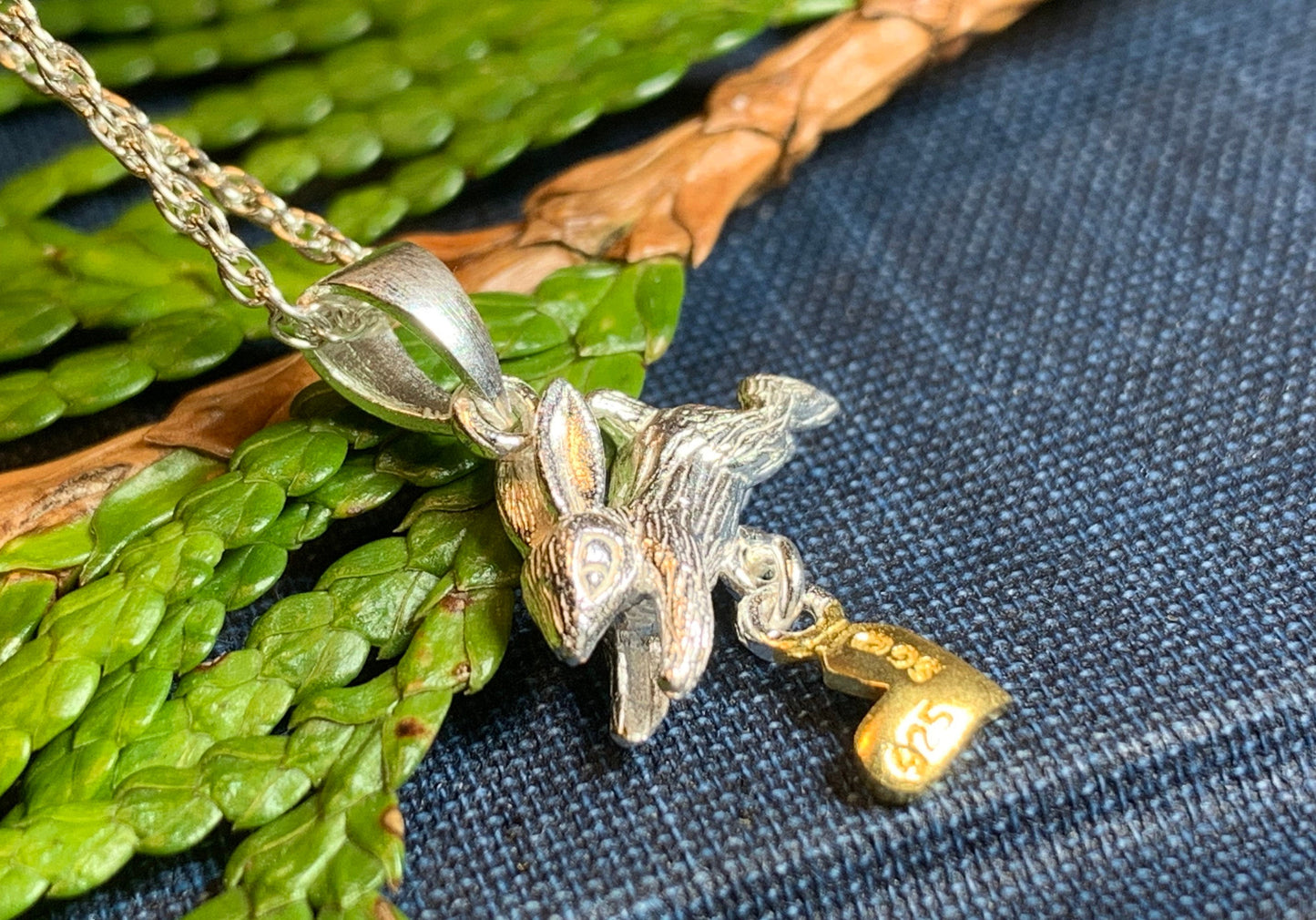 Bunny Love Necklace — view 2