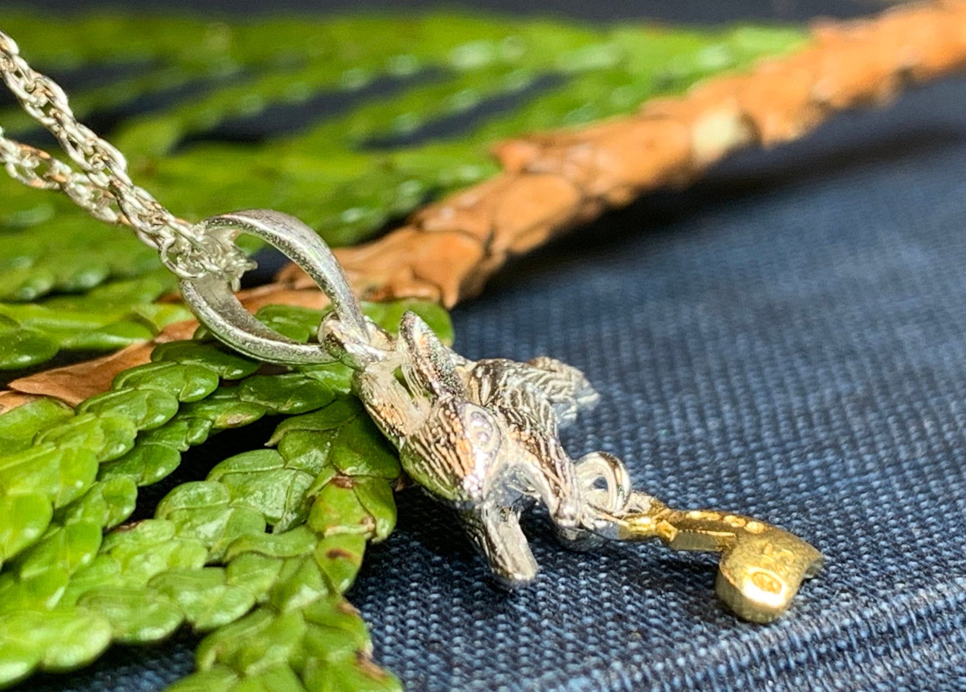 Bunny Love Necklace — view 3