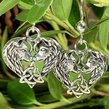 Load image into Gallery viewer, Celtic Wolf Lovers Earrings

