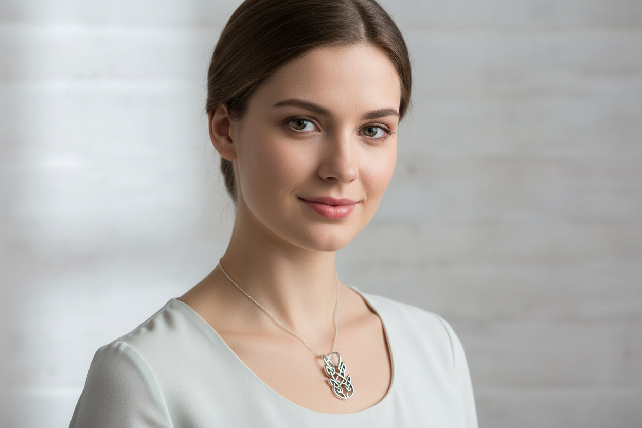 Adria Celtic Knot Necklace 03