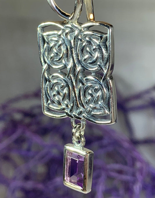 Neve Celtic Knot Necklace — view 6