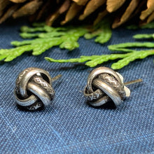 Load image into Gallery viewer, Irish Celtic Knot Stud Earrings

