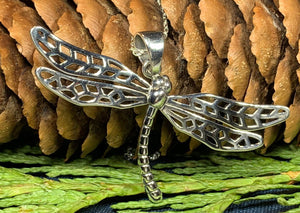 Dragonfly in Flight Necklace