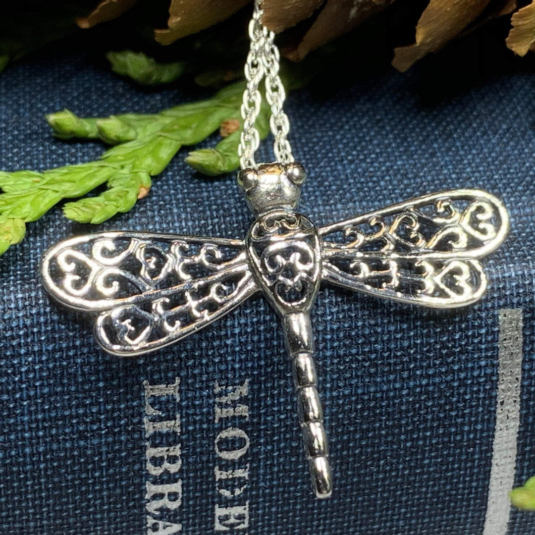 Dragonfly Love Necklace