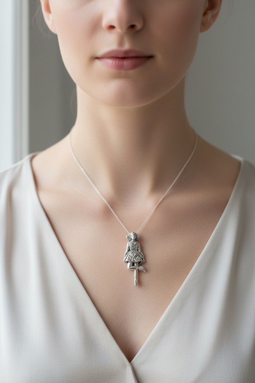 Feis Irish Dancer Necklace — view 2