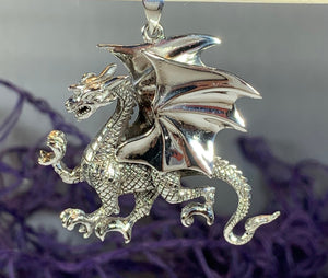 Gothic Dragon Necklace