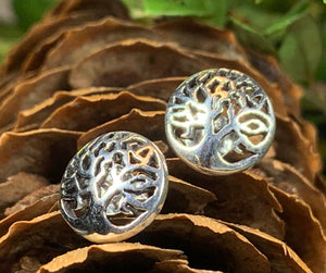 Celtic Tree of Life Stud Earrings