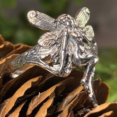 Load image into Gallery viewer, Secret Grove Fairy Ring in Sterling Silver
