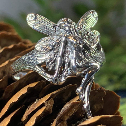 Secret Grove Fairy Ring in Sterling Silver