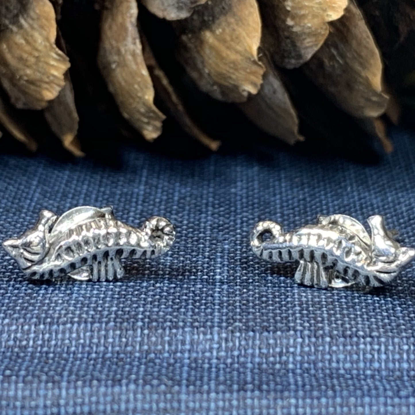 Seahorse Earrings — view 3
