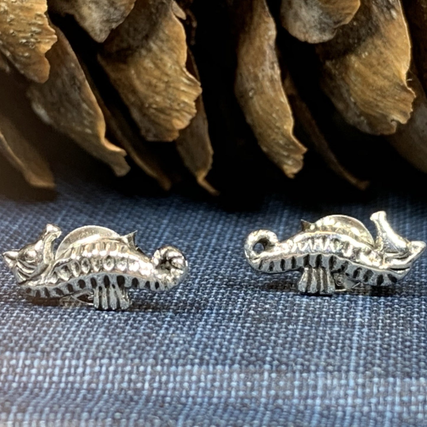 Seahorse Earrings — view 4