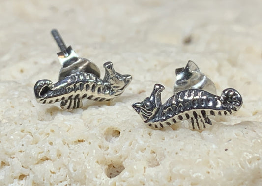 Seahorse Earrings, Animal Jewelry, Beach Jewelry, Mom Gift, Fish Jewelry, Anniversary Gift, Nautical Jewelry, Sea Jewelry, Nature Jewelry