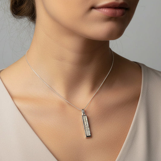 Mairi Triple Thistle Necklace - Handmade in Scotland