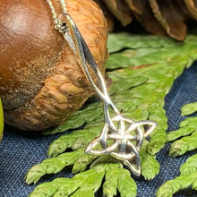 Load image into Gallery viewer, Shooting Star Celtic Knot Necklace
