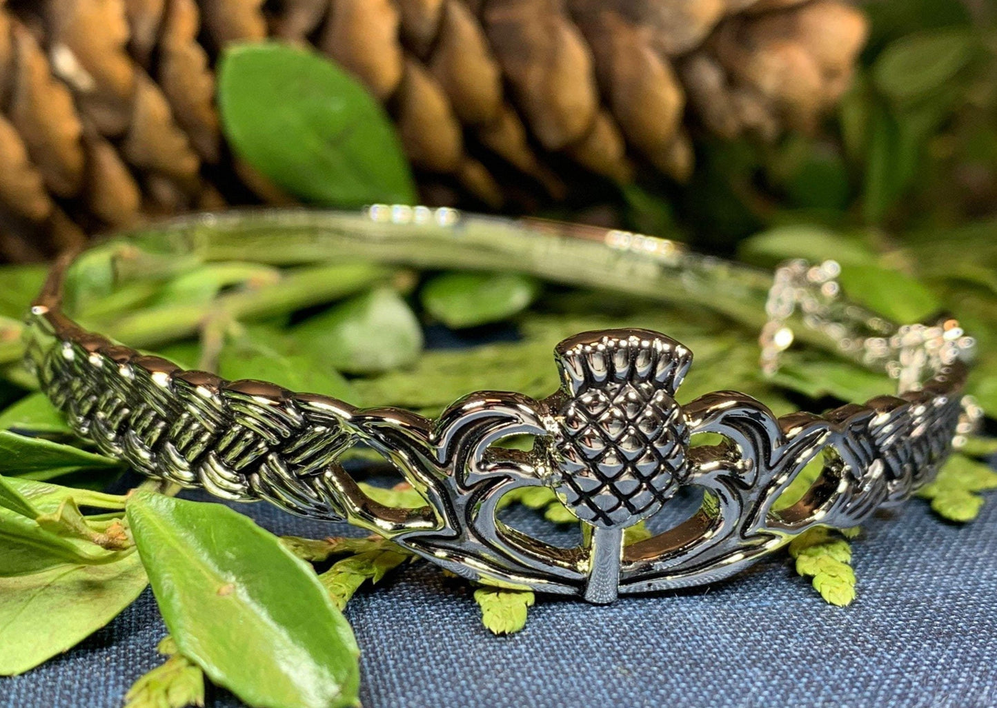 Katrine Thistle Bracelet — view 2