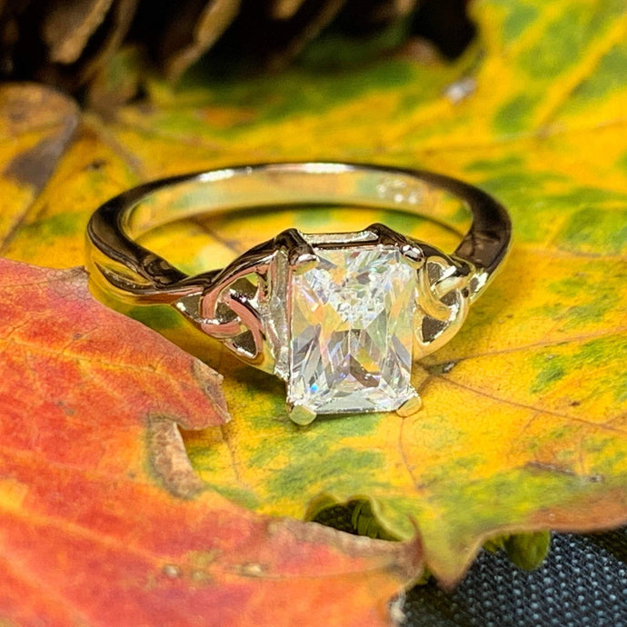 Celtic Knot Ring, Celtic Jewelry, Irish Ring, Celtic Knot Jewelry, Irish Jewelry, Anniversary Gift, Promise Ring, Wiccan Jewelry, Mom Gift