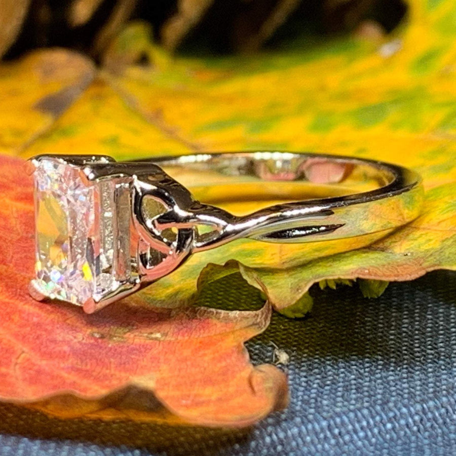 Celtic Knot Ring, Celtic Jewelry, Irish Ring, Celtic Knot Jewelry, Irish Jewelry, Anniversary Gift, Promise Ring, Wiccan Jewelry, Mom Gift