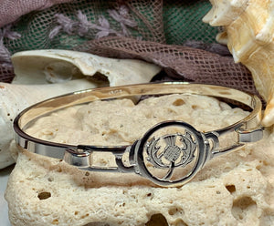 Thistle Bracelet, Celtic Jewelry, Scotland Jewelry, Outlander Jewelry, Bridal Jewelry, Girlfriend Gift, Wife Gift, Wiccan Jewelry