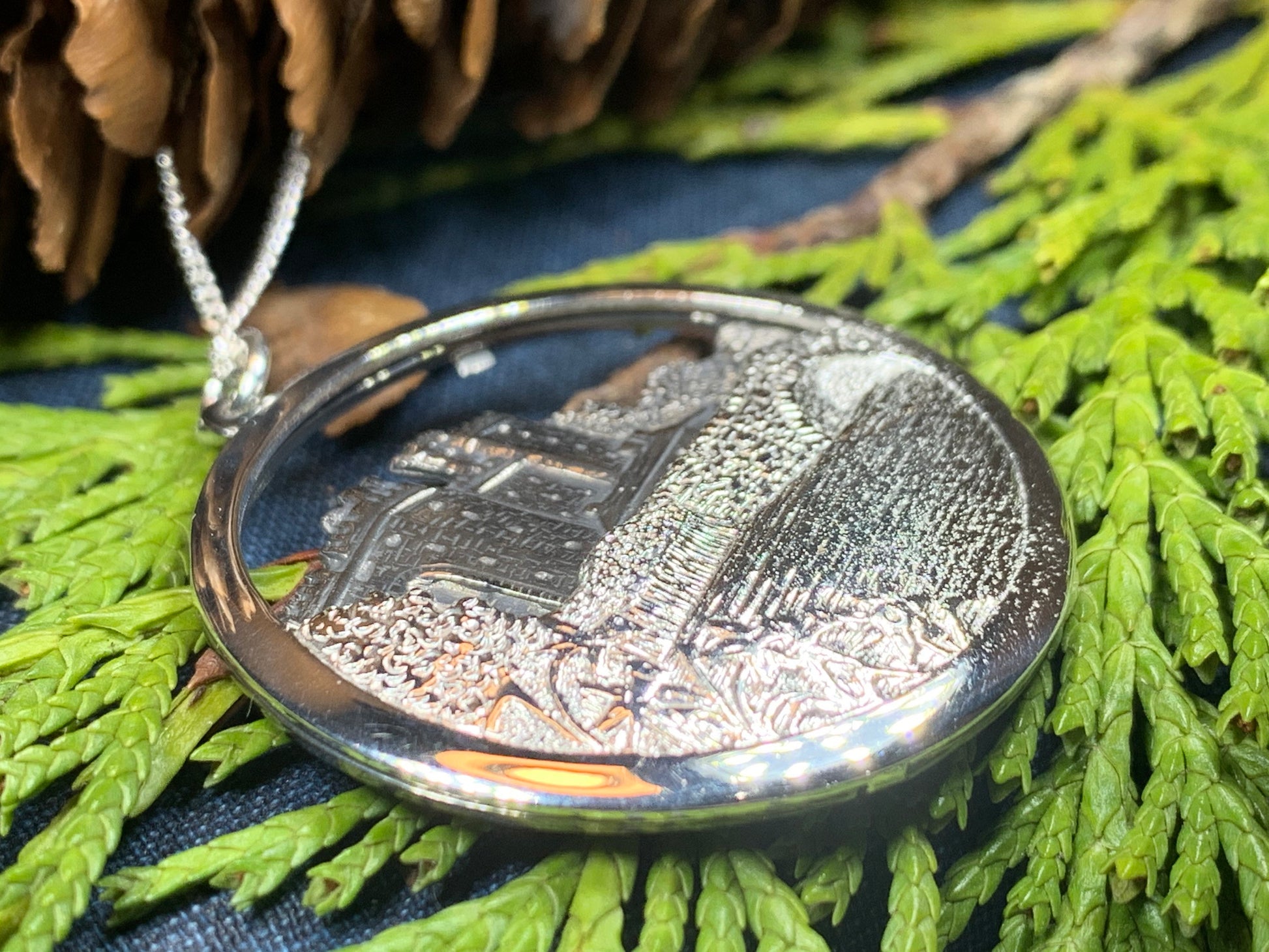Celtic Castle Necklace, Bunratty Castle, Irish Jewelry, Irish Castle Necklace, Ireland Gift, Castle Jewelry, Mom Gift, Wife Gift