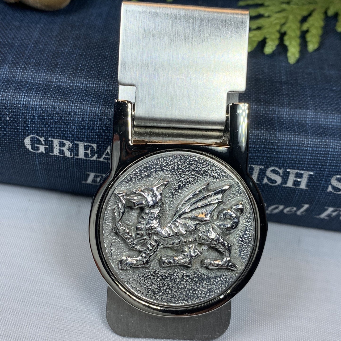 Welsh Dragon Money Clip, Celtic Jewelry, Wales Jewelry, Graduation Gift, Irish Jewelry, Dad Gift, Groom Gift, Best Man Gift, Dragon Jewelry