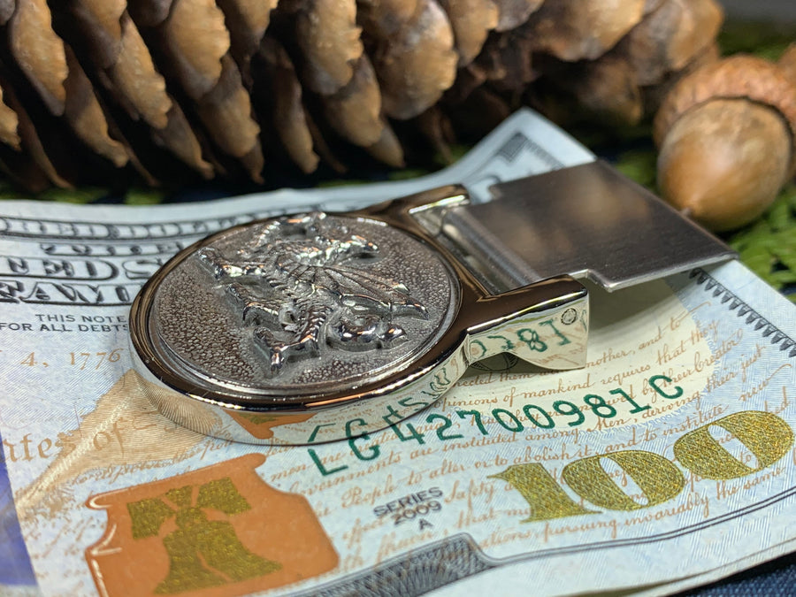 Welsh Dragon Money Clip, Celtic Jewelry, Wales Jewelry, Graduation Gift, Irish Jewelry, Dad Gift, Groom Gift, Best Man Gift, Dragon Jewelry